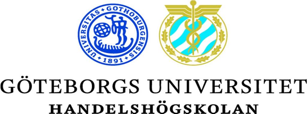 Budgetering inom offentliga verksamheter En studie av Göteborgs Universitet och Västra Götalandsregionen Handelshögskolan vid