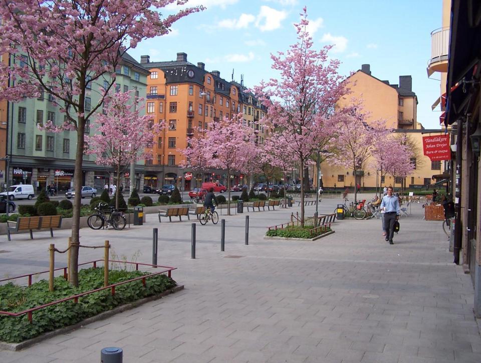 Bysis torg Södermalm Stockholm Denna teknik ger multifunktionella