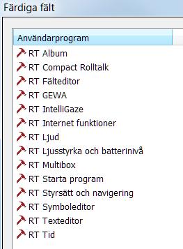 Ändra storlek genom att hålla musmarkören över kantlinjen tills en dubbelpil visas. Håll nere vänster musknapp och dra ut fältet till önskad storlek.