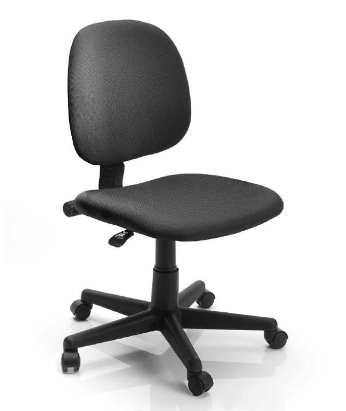 BASC ENNA Basic enna är en enklare arbetsstol utan gungfunktion med vinklingsbar sits som tillval. Ryggen går att ställa om i vinkel, djup och höjd för individuell anpassning. Ryggmått: 430x400 mm.