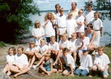 Klintenläger 24-28 juni. Klintenlägret startade 1990 med 17 unga seglare och har pågått sedan dess i 23 år.