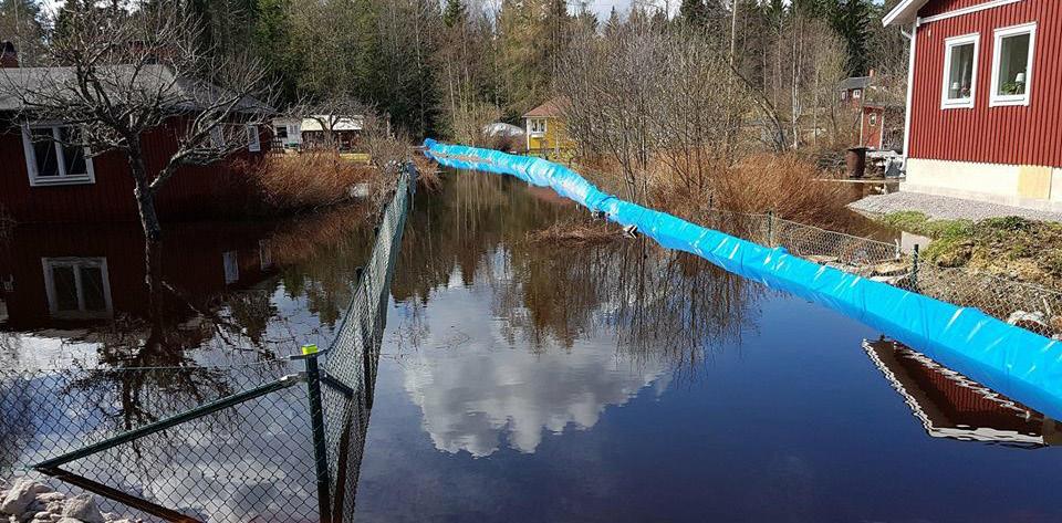 framförallt i Sandviken. Flera källarbränder inträffade och en förskola fick omfattande skador.