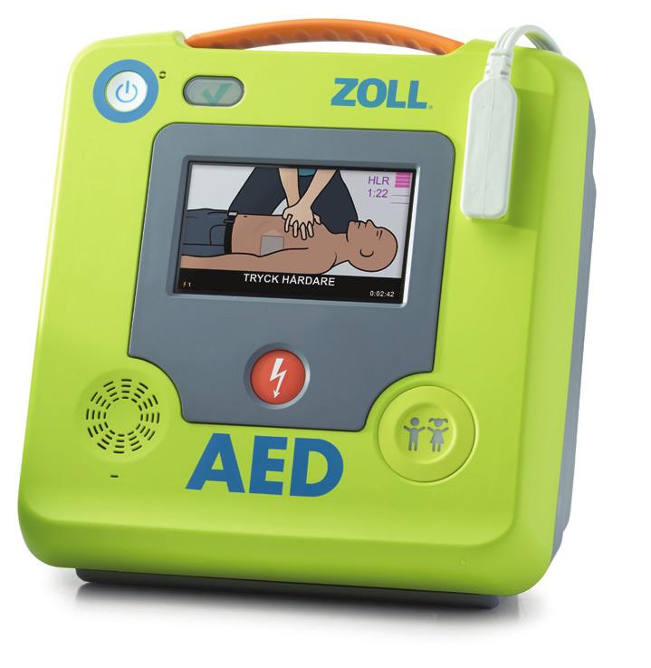 DEN HÖGSTA KVALITETEN FÖR HLR ZOLL AED 3 AED som visar vägen ZOLL AED 3 bygger på vårt rykte för att ge räddningspersonal oöverträffad support, plus en låg total ägarkostnad.