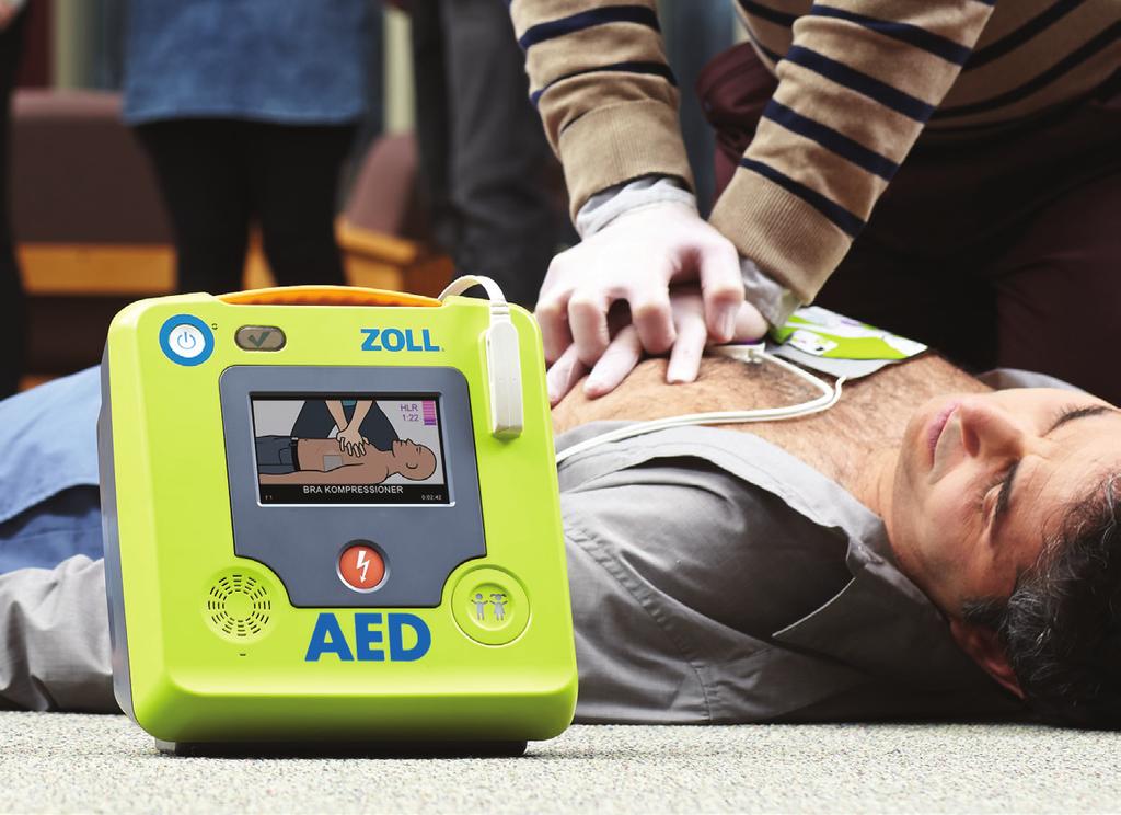 Undersökningar har visat att defibrillatorer från ZOLL utrustade med Real CPR