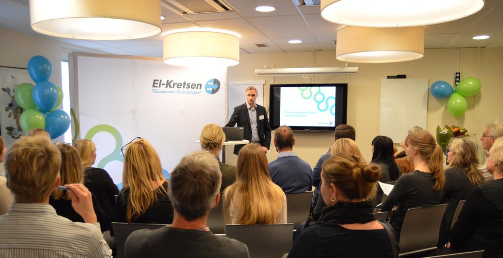 El-Kretsen jubileum 2016 var året då El-Kretsen fyllde moppe. Eller ännu hellre elmoppe. Det var ett givet tillfälle att bjuda in till kalas.