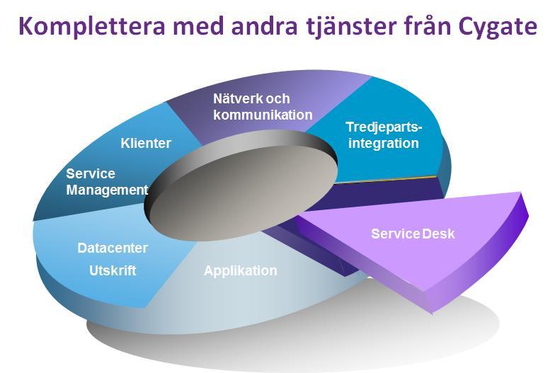 Cygate erbjuder även andra tjänster.