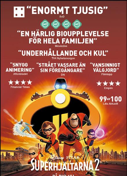 och ungdomar i klass 1-9 kan se bio