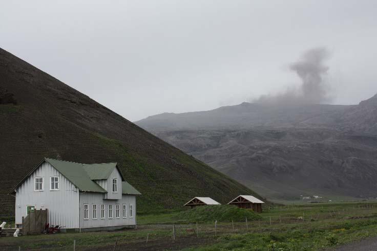 Eyjafjallajökull Δ Stratovulkan Δ Täcks av glaciär (nr.