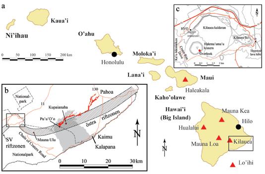 Ön Hawai i har mycket för alla och speciellt för geologer: aktiva vulkaner, lavalandskap, vackra stränder och paraplydrinkar, men inga metamorfa bergarter (förutom i bardiskar).
