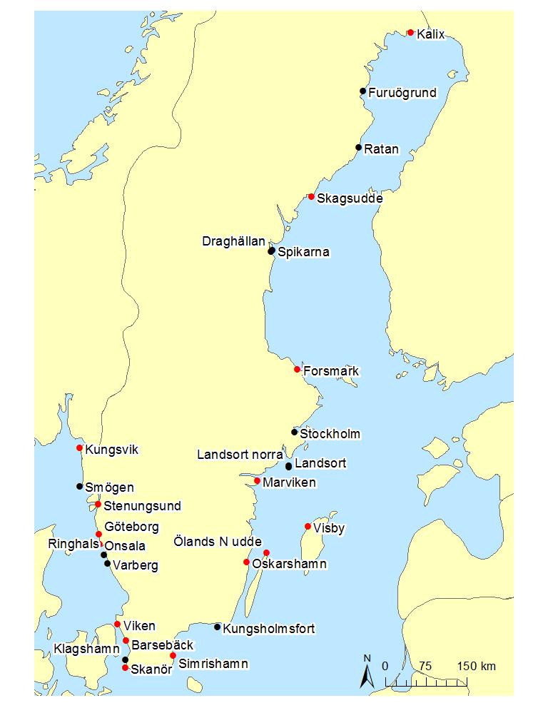 Gemensamt för alla dessa arbeten är att de använder en statistisk frekvensanalys på tidsserier av årshögsta vattenstånd för att beräkna återkomsttider.