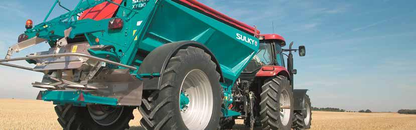Växtodling Sulky konstgödselspridare Sulky XT130 Econov. Franska Sulky är ett privatägt företag med tre moderna fabriker som har tillverkat lantbruksmaskiner sedan 1936.