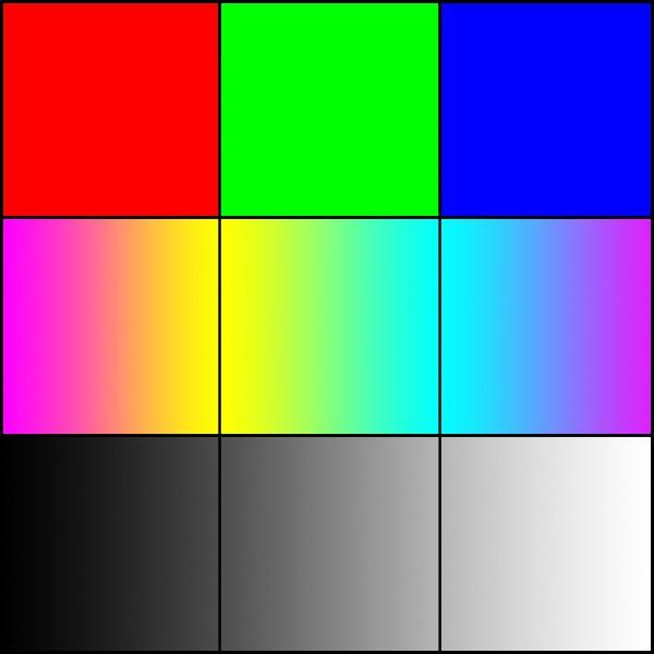 Justeringslagret funkar som så, att man kan justera en primär färg, utan att andra primära färger ändras.