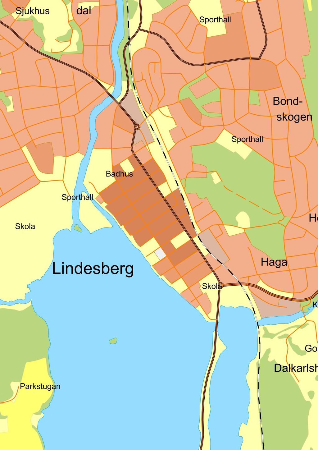 Lindesbergs centrum Favoritplats, 33 st.