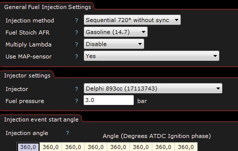 MaxxECU och Mtune fungerar. Fig 6.