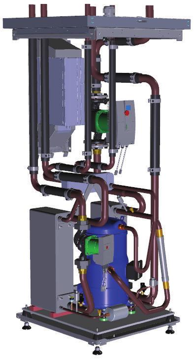 M och S 1 2 4 7 5 3 6 8 1 9 11 19 12 16 17 14 18 15 13 2 21 22 24 23 Pilarna visar in och ut från värmepumpen. 1. Returledning, värmesystem 2. Framledning, värmesystem 3.