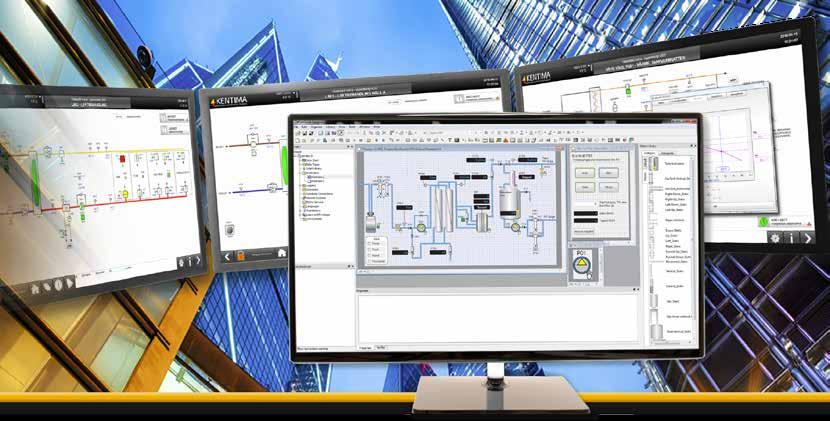 HMI/SCADA Software WIDEQUICK HMI/SCADA - Överordnat övervakningssystem WideQuick HMI/SCADA är en modern mjukvara som används för att skapa avancerade och överordnade grafiska övervaknings- och