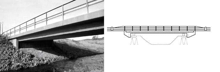 spännarmerad med spännvidder på 35 meter, det är dock inte så vanligt.