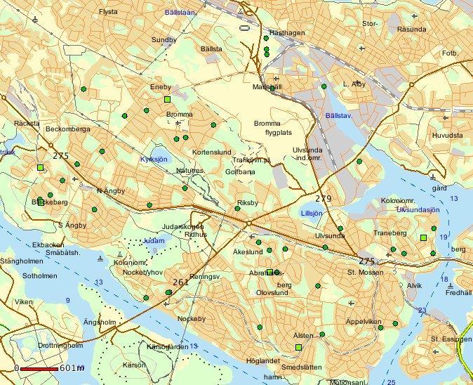 Kartan visar inbrott samt försök i villa/radhus och lägenhet under maj-aug 2018.
