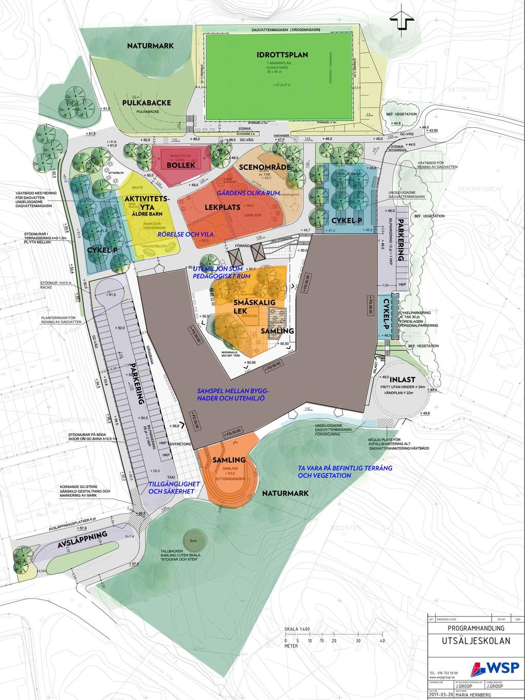 Gränser Planområdesgräns Gång- och cykelväg Användningsgräns Egenskapsgräns Gång- och cykelväg Gång- och cykelväg Användning av allmän platsmark med kommunalt huvudmannaskap (PBL 4 kap 5 punkt 2) VÄG