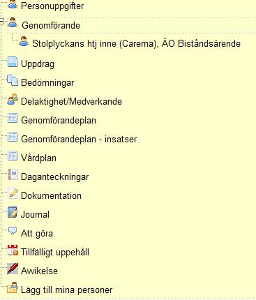 Sida 18 av 26 Avvikelse på person Öppna personen i trädet och klicka på avvikelse Alla fält som har en * är obligatoriska och måste fyllas i innan man kan spara avvikelsen Typ: Avvikelse Ej avvikelse