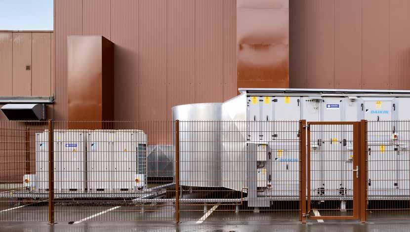 VRV Luftbehandlingsapplikation (par och multi) En serie R-410A inverterkondensorenheter för multi-användning med luftbehandlingsenheter.