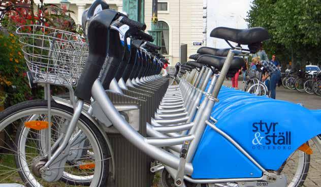 PRIORITERADE MÅL OCH UPPDRAG Biltrafiken i Göteborg ska minska. Gång-, cykel- och kollektivtrafik ska prioriteras.