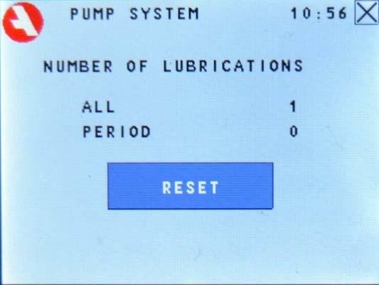 Extra pause time is the time between pressurizations of both lines during extra lubrication. Machine st delay is the time the lubrication continues before the system stops during machine stop.