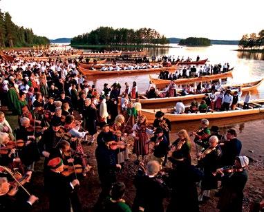 Barnrikebarn på Stickelbärsvägen. Dalasymfoni Bingsjöstämman.
