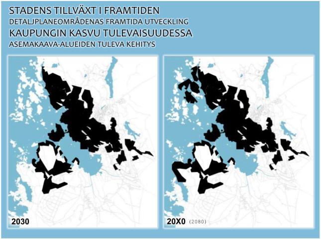 V aasa n ka u pun ki: Tulev ais uuden sa aris to / Vasa s tad: F ramtiden s s kä rgå rd 32 Förverkligandet av planen för Framtidens skärgård i Vasa bör med fördel följas upp och uppdateras