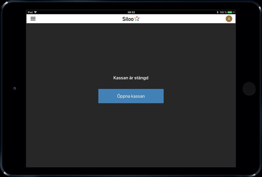 Logga in i kassan För att komma igång med försäljning i Sitoo Kassasystem börjar du med att logga in i kassan. All personal som arbetar i kassan ska ha en unik PIN-kod.