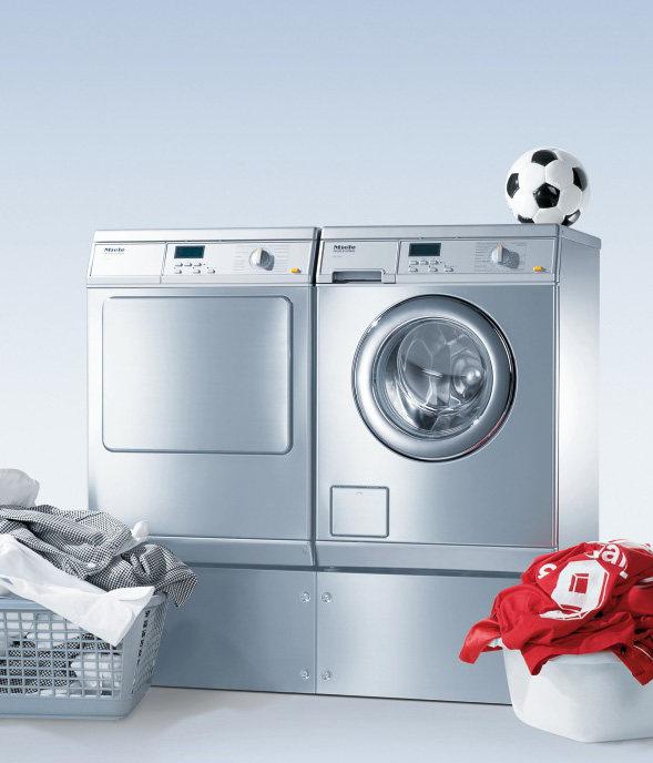 Mieles tvättmaskiner och torktumlare är mycket enkla att använda och har anpassade program för sportkläder.