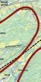 Konsekvensbedömningen utgår från påverkan på de olika landskapskaraktärerna. Hänvisningar till fi gur 5.1:1 och dess besiffring görs återkommande i texten.