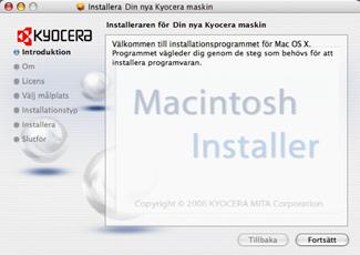4 Dubbelklicka antingen på OS X 10.2 and 10.3 Only, OS X 10.4 Only or OS X 10.