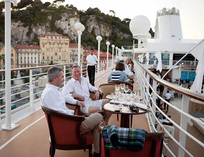 DAGSPROGRAM Dag 1 20 apr Nice, Frankrike Vi landar i Nice strax efter lunch och beger oss med buss till furstendömet Monaco för att checka in på vårt fartyg som ligger för ankar i Monte