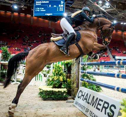 CHALMERS- HINDRET 2016 inledde Chalmers och Gothenburg Horse Show ett samarbete som omedelbart blev en succé.