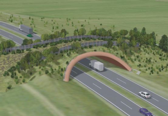 Trafiksäkra hästvägar Foto: Hästnäringens nationella stiftelse 7.