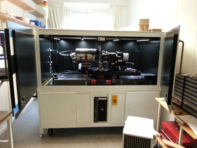 undersöks prov med 3D röntgenskanner vid institutionen för hållfasthetslära vid Lunds tekniska högskola (LTH) Prov