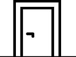 symbol i webbapplikationens matris: SYMBOL BESKRIVNING Dörren öppen.