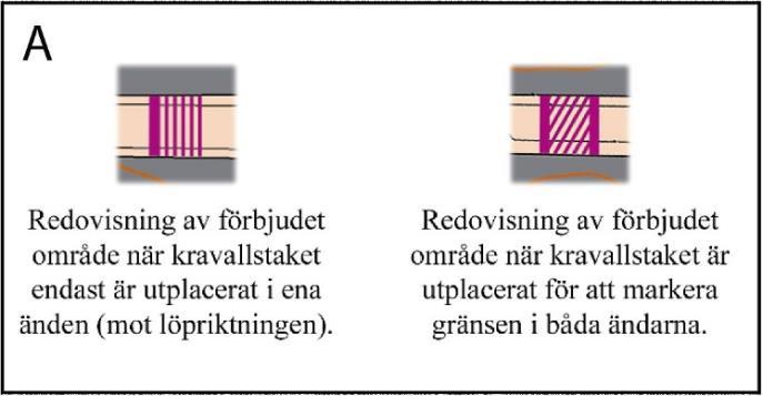 Då vi inte har möjlighet att spärra av dessa gator för trafik så är kravallstaketen endast placerade på trottoar och parkeringsficka utmed vägbanan. Dvs.