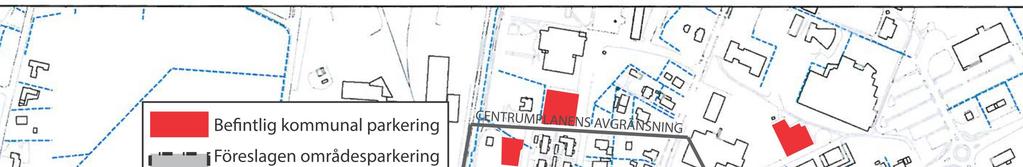 Uppdragsnr: 10230669 12 (19) Möjliga parkeringsplatser En