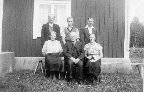 Från vänster till höger 1. Josef Svensson 2. Einar Svensson (Haag) 3.