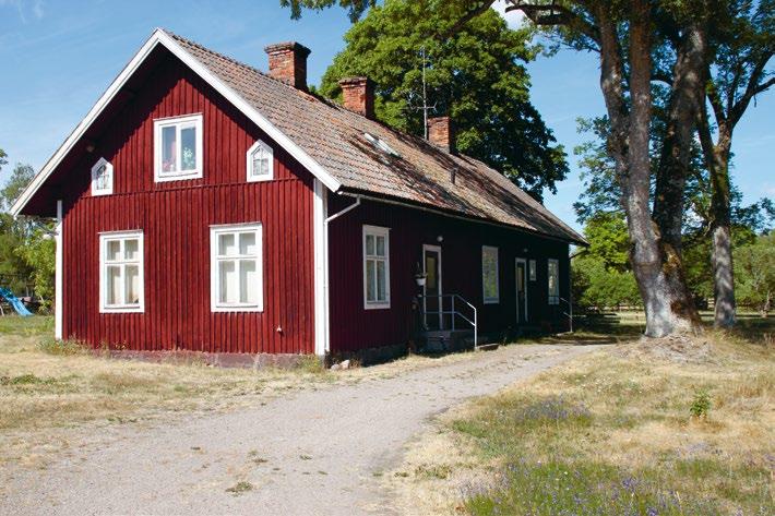 Bryggeriet. Foto: Lotta Lamke, Länsstyrelsen Kalmar län. Skogsgården, 1950-talet. Källa: Elsie Gustafssons samling. 26. Bryggeriet 27.