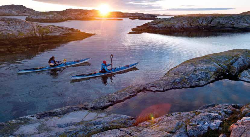 Hyr kajak i världens vackraste skärgård Hos Skärgårdsidyllen i Grönemad utanför Grebbestad (1) kan du prova att paddla på det sätt som passar dig bäst.