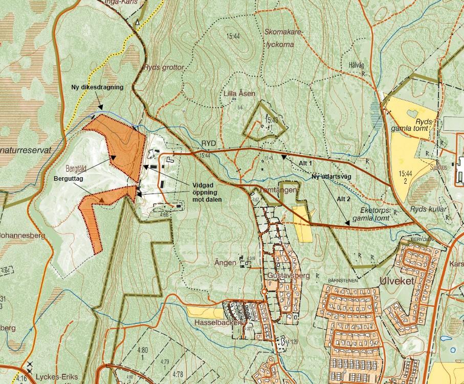 Hållbar utveckling av Billingsrydtäkten Skanska vill förlänga Nyttjanderättsavtal med Skövde kommun och söka nytt tillstånd för fortsatt verksamhet.