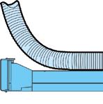 fläkt/spjäll. Friktionsbroms En friktionsbroms kan monteras på de längre armarna 5, 7, 9 och 11m.