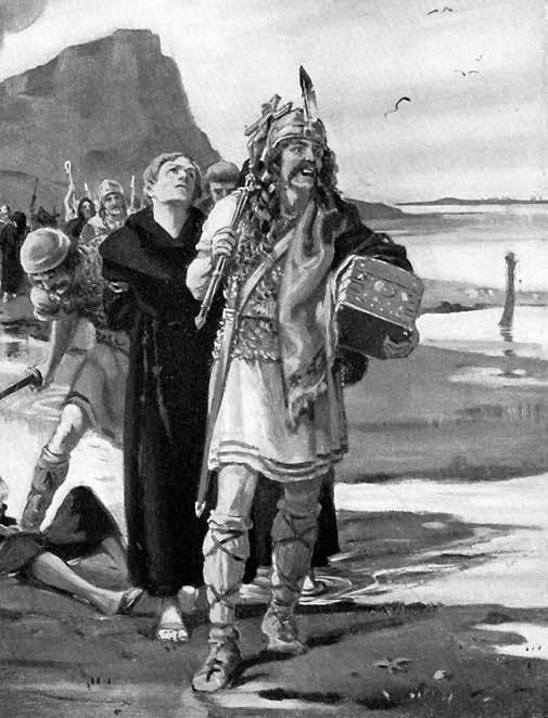 Kapitlet är under bearbetning 25 Det första plundringståget gick till ön Lindisfarne i nordöstra England. År 793 anfölls ett kloster på ön av vikingar.