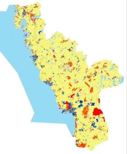 Markägarkategorier i Hallands län Markägarkategorier i Hallands län (procent) Övriga Kommunalt bostadsbolag