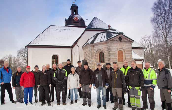 foto: mattias bokinge 1100-tals kyrka rustas upp för att passa nya behov I Byarums kyrka i Växjö stift pågår en efterlängtad renovering och utbyggnad.