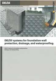 DELTA SPECIALMATTOR DELTA -MS Black är en fuktskyddsmatta för yttre källarvägg. 30 års materialgaranti.