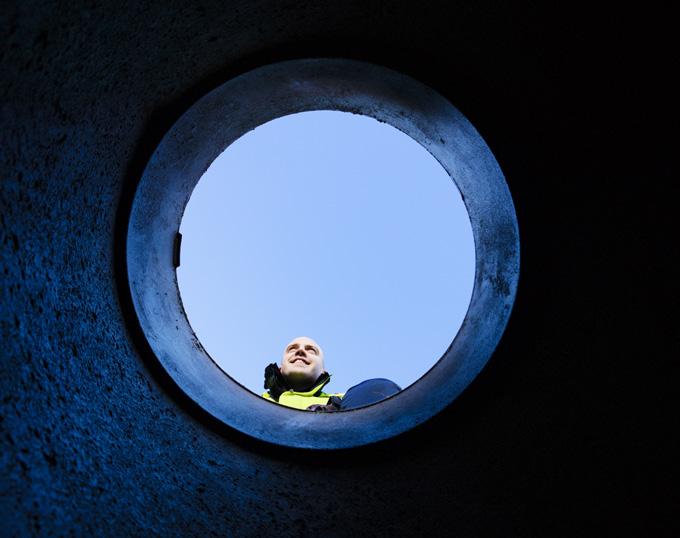 Vi bygger 55 meter varje dag! Uppsala växer så det knakar. Varje dag flyttar faktiskt 15 personer hit. Uppsala Vatten ser till att de får tillgång till rent vatten.